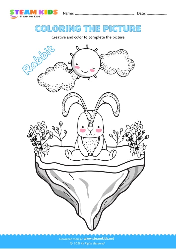 Free Coloring Worksheet - Color the picture