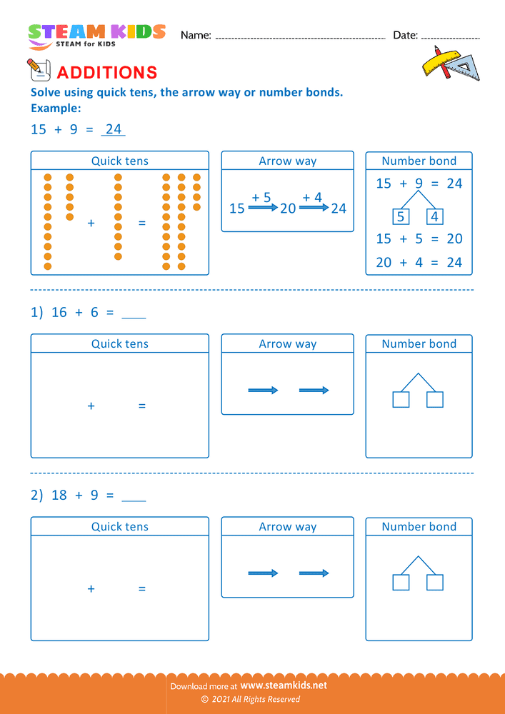 Free Math Worksheet - Solve the problem - Worksheet 9