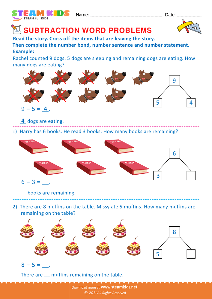 Free Math Worksheet - Cross of the figure - Worksheet 8