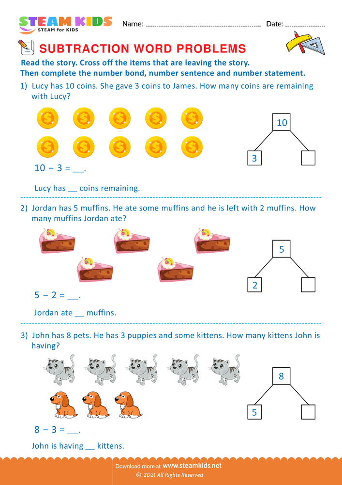 Free Math Worksheet - Cross of the figure - Worksheet 11