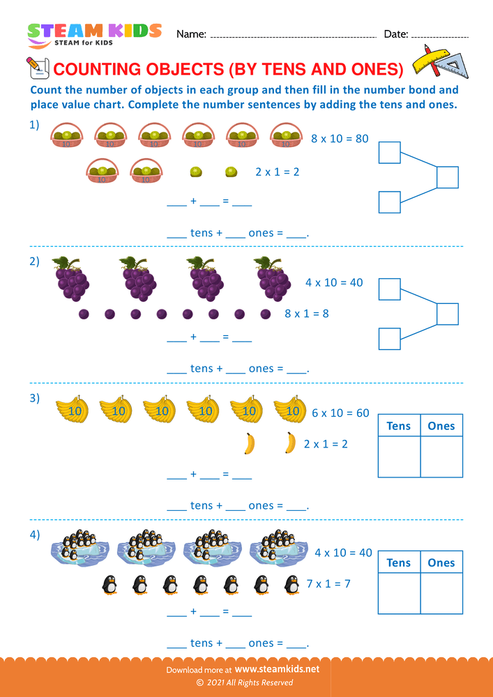 Free Math Worksheet - Dual Problems - Worksheet 3