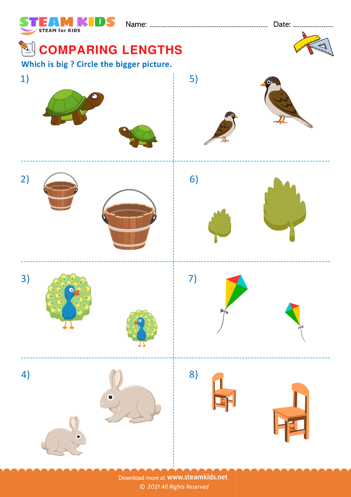 Measurements Worksheets For Grade 1