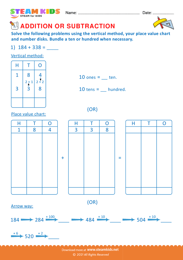 Free Math Worksheet - Solve the Following problems - Worksheet 23