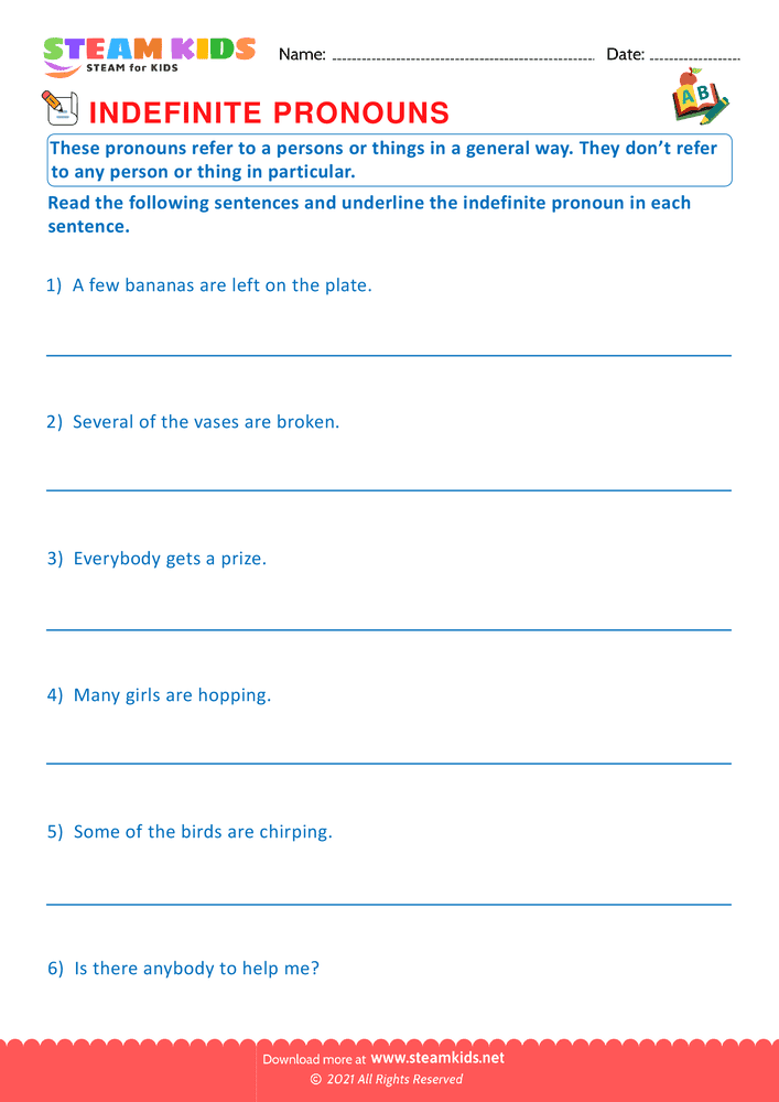 Free English Worksheet - Possessive pronounsc - Worksheet 7