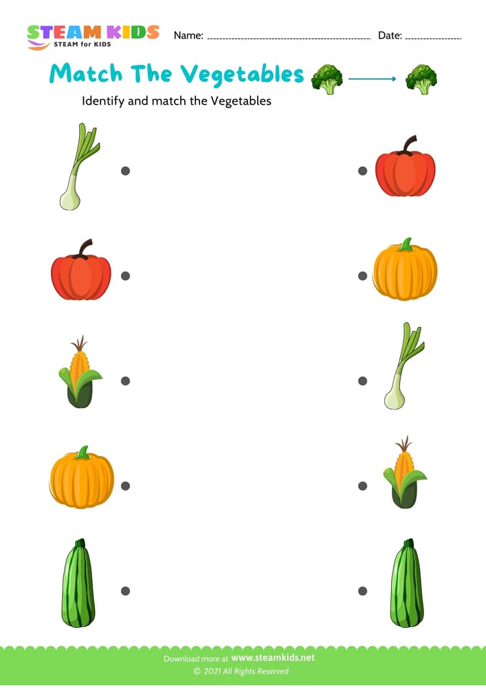 Free Science Worksheet - Matching - Worksheet 2